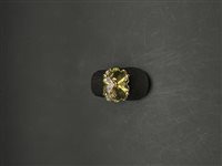 Anello Laurent Gandini Donna in Oro rosa Quarzo 101-LUSTRE-RETTANGOLARE